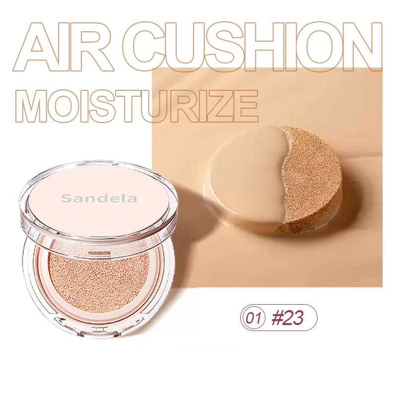 SANDELA Matte Silky Moisturizing Foundation Long Lasting Air Cushion Bb & Cc Cream Cushion 23