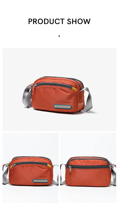 Fouvor Women Shoulder Bag Trend 2025 Nylon Small Crossbody Bag Fashion Sports Waterproof High End Messenger Bags Ladies 2587-19