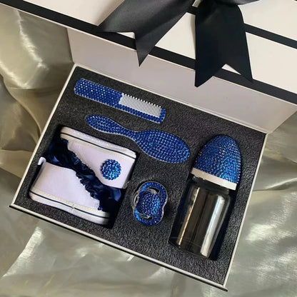 Baby Toddler Shoes Newborn Gift Set With Luxury Gift Box Packaging Badiee Stylez