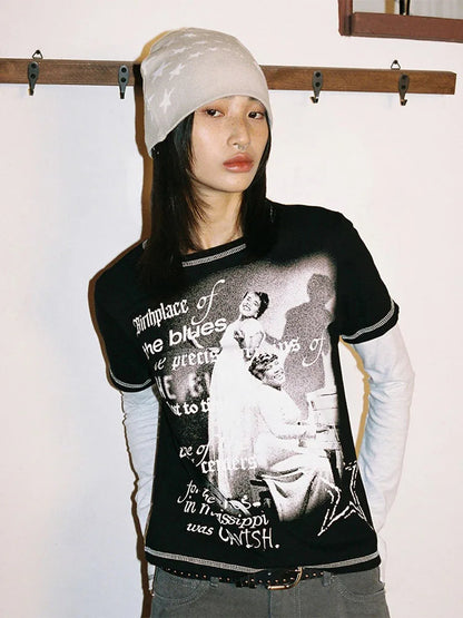 Women's Beanie Korean Wnter Knit Hip Hop Vintage Gothic Kpop Y2k Hats Streetwear Wool Caps Fashion Aesthetic Unisex Accessories