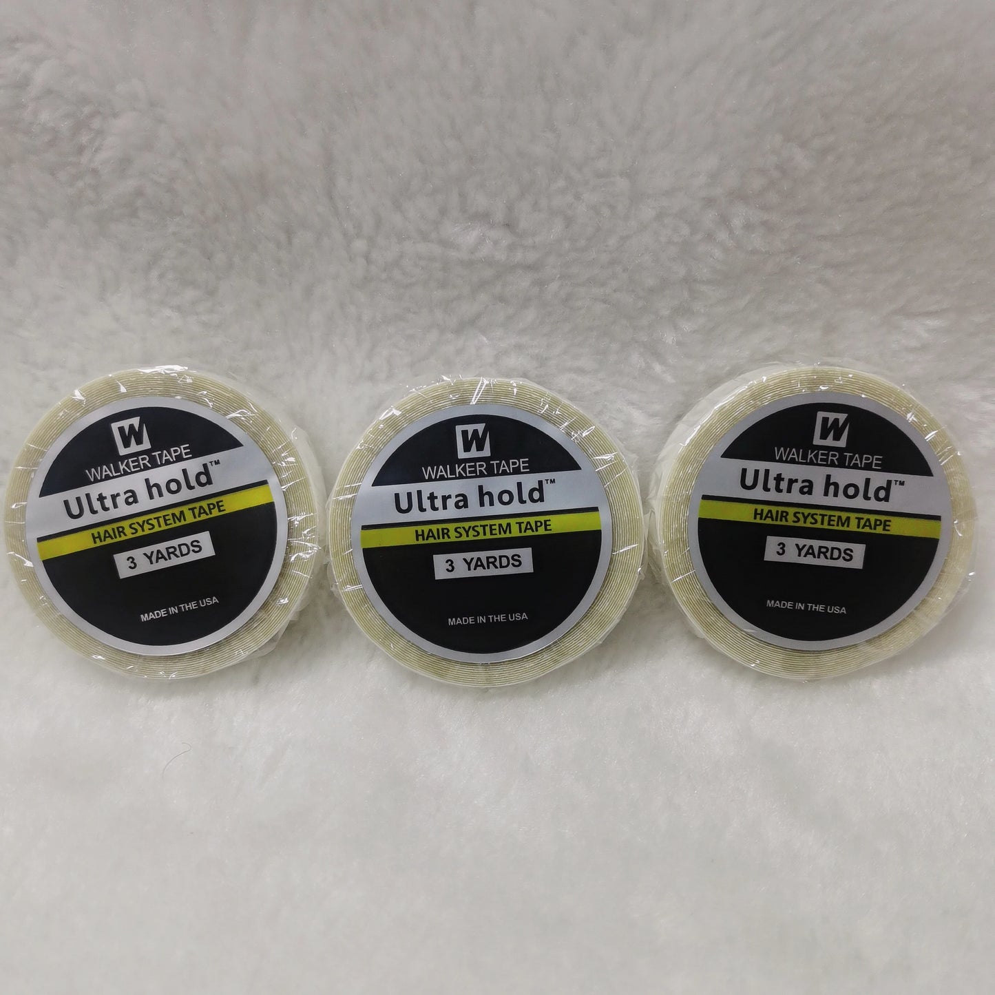 Lace Wig tape glue for hair extensions Ultra Hold Adhesive Tape glue for wig 3Yards 1.0cm Wig Glue Hair System Tape For Toupees