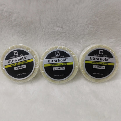 Lace Wig tape glue for hair extensions Ultra Hold Adhesive Tape glue for wig 3Yards 1.0cm Wig Glue Hair System Tape For Toupees