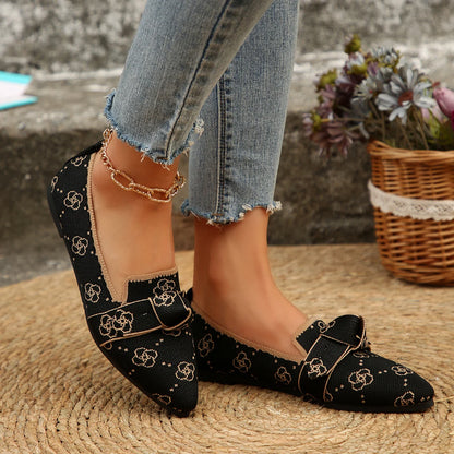 Women Flats Loafers Bowknot Pointed Toe Mesh Casual Shoes Comfort Walkers Ladies Light Lace Up Soft Sole Flats Zapatos De Mujer