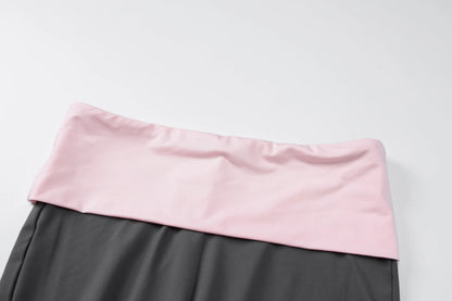 Dulzura Women’S Sexy Casual 2 Piece Pants Set Long Sleeve Letter Print Bodycon Crop Top And Flare Pants Matching Set Streetwear