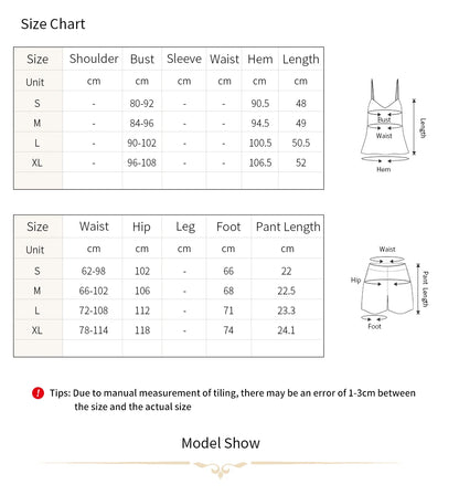 Women's Sleepwear Cute Cartoon Print Short Set Pajamas for Women Pajama Set Sweet Short Sleeve T Shirts & Shorts Summer Pijama