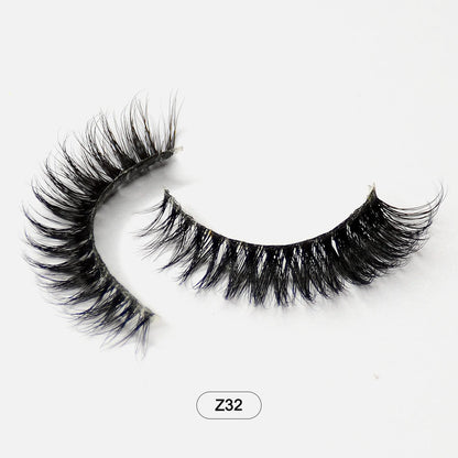 Dropshiping Makeup Mink Lashes Fluffy Soft Full Fake Eyelashes Natural False Eyelashes Wispy Lash Extension Z32 CHINA