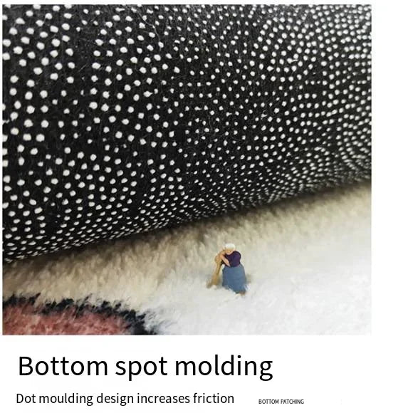 VIKAMA Creative Bow Rug Living Room Bedroom Kitchen Bathroom Absorbent Machine Washable Doormat Carpet Home Decor Mat Rug Badiee Stylez