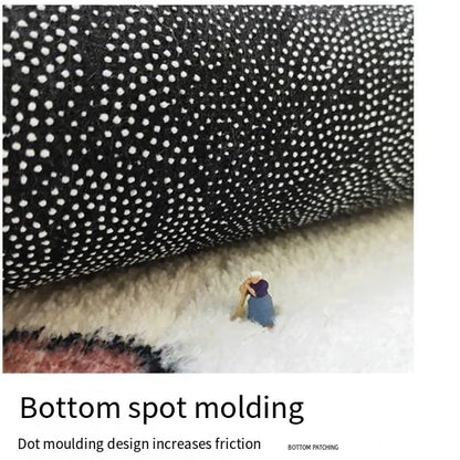 VIKAMA Creative Bow Rug Living Room Bedroom Kitchen Bathroom Absorbent Machine Washable Doormat Carpet Home Decor Mat Rug Badiee Stylez