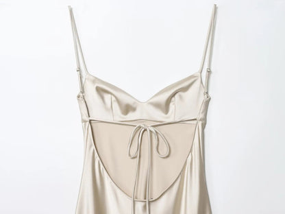 Tidalyf 2025 New Women Sexy Sweetheart Neck Dress-Sleeveless with Lace Trim, Elegant Chic for Summer Daily Wear & Dates Badiee Stylez