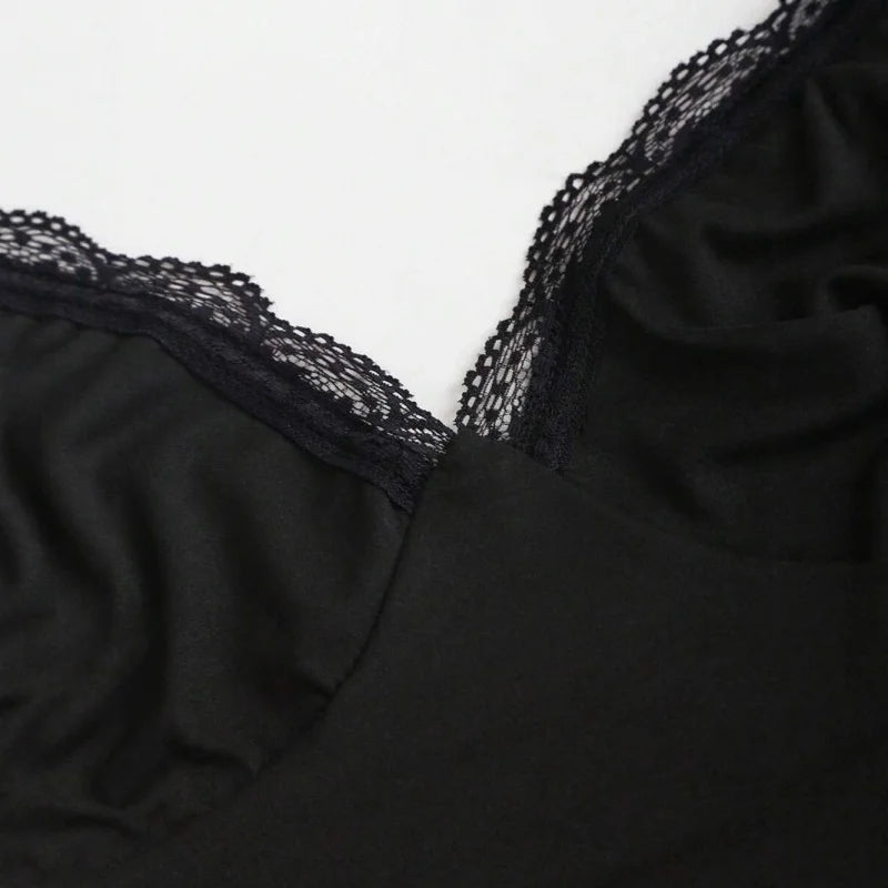 Women Summer Elegant Black High-Waist Knitted Suspender Jumpsuit Backless Women's Loose Wide-Leg Pants European Style Jumpsuit Badiee Stylez