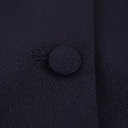 Women's Tops New Summer 2025 Sailor Suit Style Sleeveless Top Sexy Open Back Design Fashionable and Versatile Lively Personality