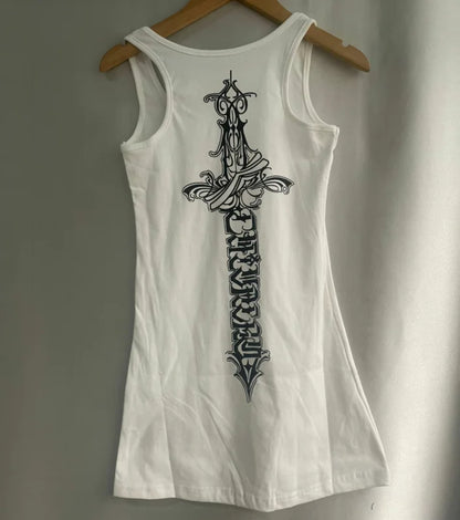 Harajuku Print Tanks Women Clothing Y2k Tops Sleeveless Tunic Summer Camis 2025 Ropa Mujer Fashion Casual Streetwear Vest 27y627