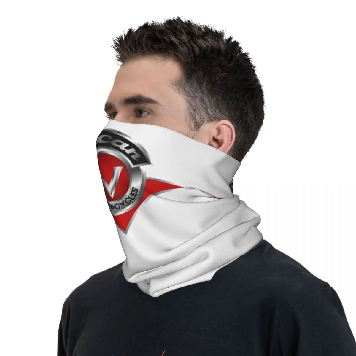 Vulcan Motorcycle Modren Bandana Neck Cover Printed Wrap Scarf Multi-use Headwear Outdoor Sports Unisex Adult Washable