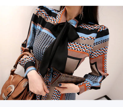 H Han Queen Vintage Print Elegant Long Dress Women Spring Single-breasted Shirt Dresses Waist Swing Ankle-length Vestidos