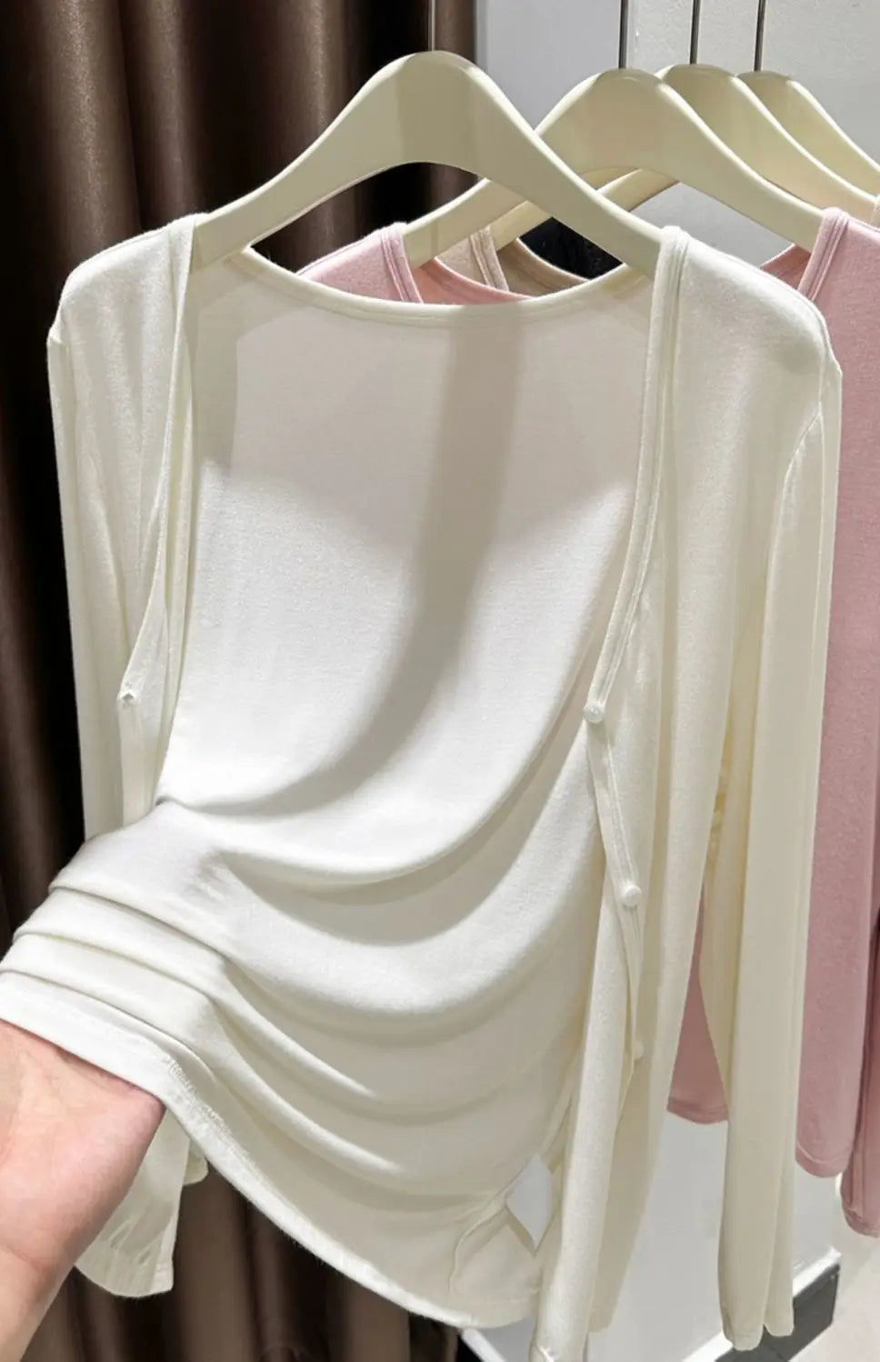 Plus Size Ice Silk Sun Protection Open Cardigan Thin Outerwear Women's Clothing for Chubby mm Short Outerwear Capelet Lace Trim