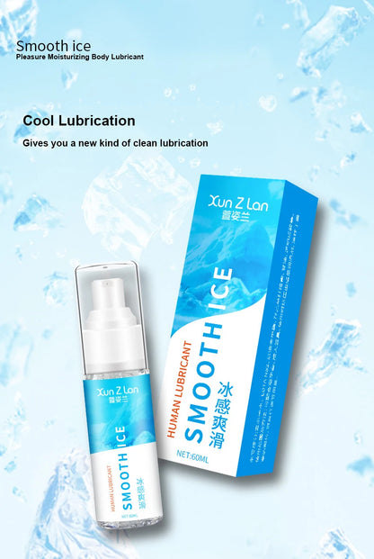 60ML Ice Hot Lubricant – Water-Based Formula for Anal Play, Sensual Ice and Heat Sensations with Sex Toys
