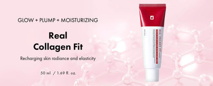 Real Collagen Fit, Collagen Wrapping Mask, Collagen 670,000ppm, Peel Off Facial Mask for elasticity, Hydrating, Glow, Glass Skin