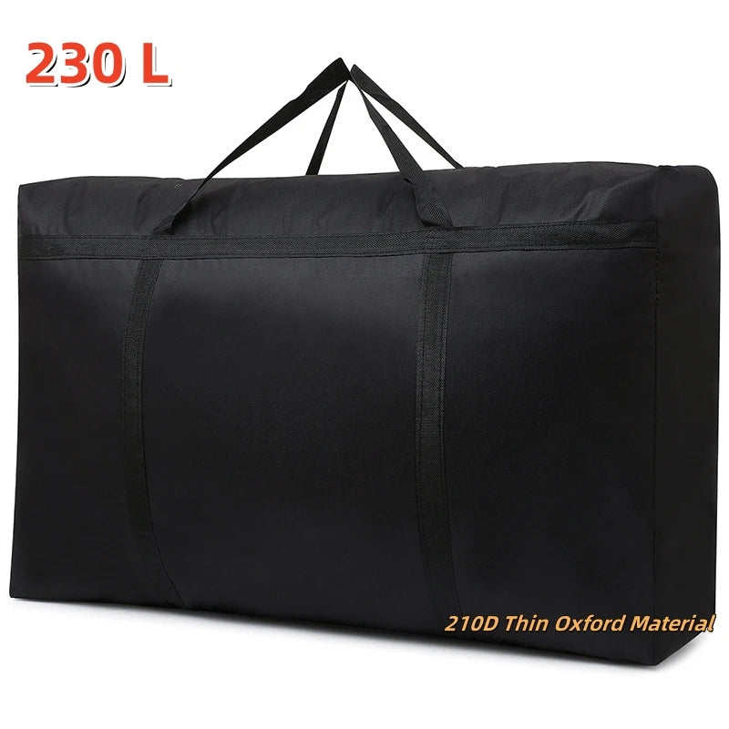 Extra Large Waterproof Moving Luggage Bags Laundry Shopping Bag foldable luggage travel bag Thin Oxford Cheap Quilt Organizer