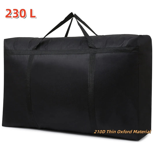 Extra Large Waterproof Moving Luggage Bags Laundry Shopping Bag foldable luggage travel bag Thin Oxford Cheap Quilt Organizer