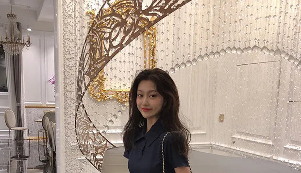 Hebe Sle Retro Collar Little Bla Dr Women Sweet And Spicy Waist Cinching Summer ort Sve High Waist A-Line Dr