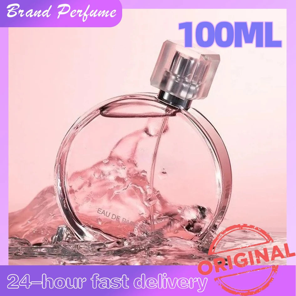 100ml Women Perfume classic light perfumeFloral Scent Romantic Fragrance Lingering Encounter Light Glamour Fragrance Body Spray Badiee Stylez