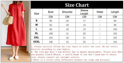 New in Spring Summer Women's Dress Elegant Casual Loose Short Sleeve Tops A-LINE Oversize Solid Midi Dresses for Women Clothing Badiee Stylez