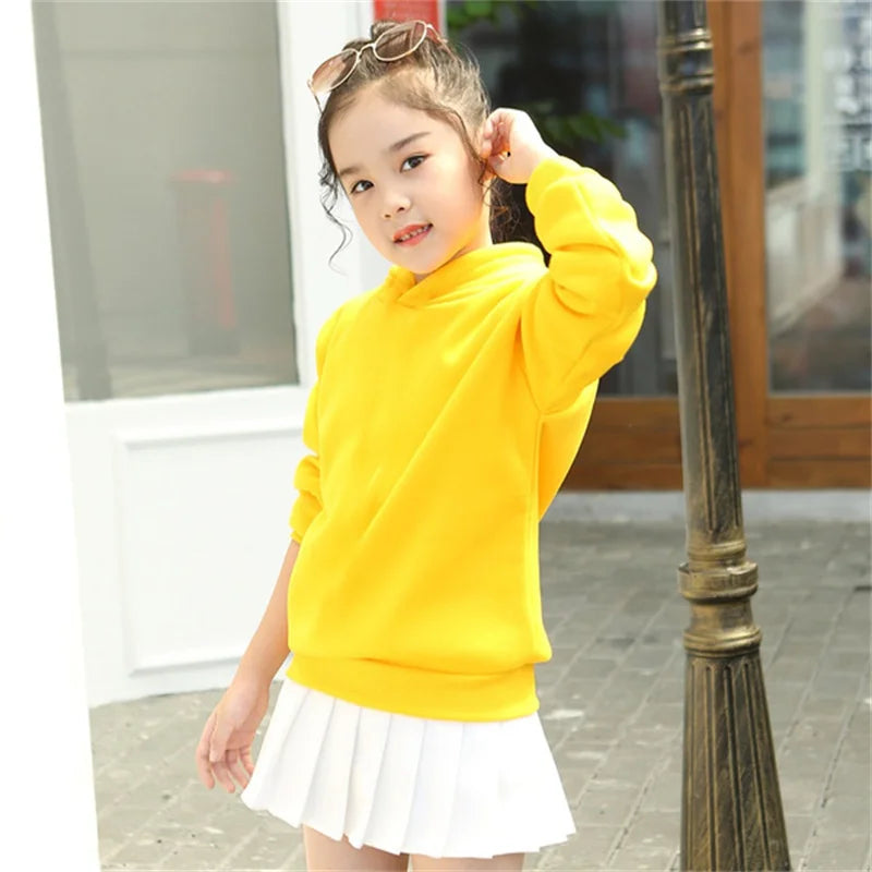 New children's casual Harajuku hooded jumper fashion boys and girls hoodie casual children's hooded tops Badiee Stylez