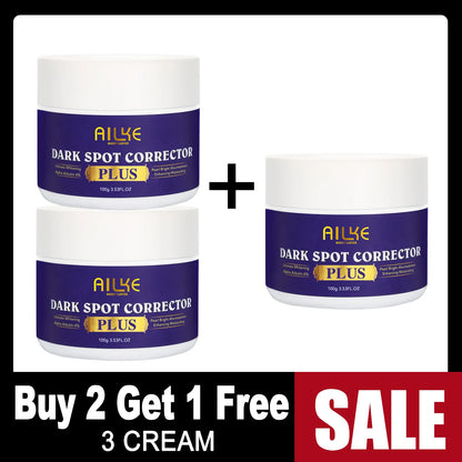 AILKE Glutathione Bleaching Cream, Advanced Lightening Lotion, Glowing Cream For Inner Thighs, Bikini Area Underarms, Natural Buy 2 Get 1 Free 1
