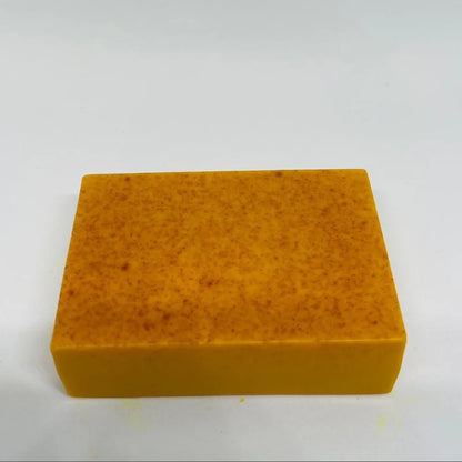 100g Turmeric Hand Made Soap, Lemon Kojic Acid Soap, Shower and Facial Soap Badiee Stylez