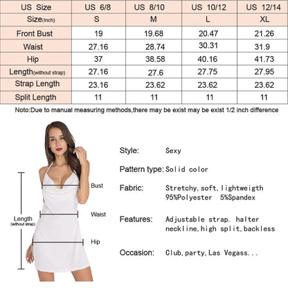 Sexy Lingerie Passion Temptation Suspender Nightdress Skirt Y2k Retro Street V Neck Slit Back Suspender Backless Evening Dress
