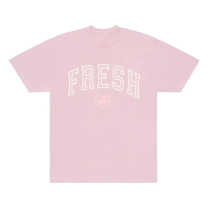 Fresh Love Varsity T-shirt Crewneck Short Sleeve Tee Tops Harajuku Streetwear Women and Men Fashion Clothes Sturniolo Triplets