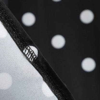 Woman Retro Dresses Audrey Hepburn 1950s 60s Rockabilly Polka Dot Printed Bowknot Pinup Ball Gown Party Dress Robe Vestidos