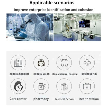 Men Scrubs Suit Plug Size Medical Uniforms V Neck Scrub Top Short Sleeve Pure Cotton Medical Pants Loose Nursing Workwear Doctor Badiee Stylez