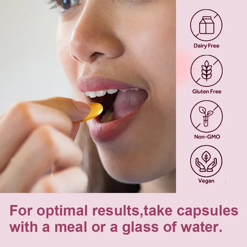 Niacinamide Whitening Capsules - with Vitamin B3, Supports Skin and Immune Health, Reduces Wrinkles and Fights Aging, Non-GMO