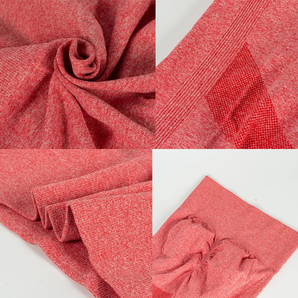 Women's High Waisted Elastic Fitness Pants Running Yoga Pants Woman Sexy Lines Lifting Buttocks Sports Tight Pants Seamless