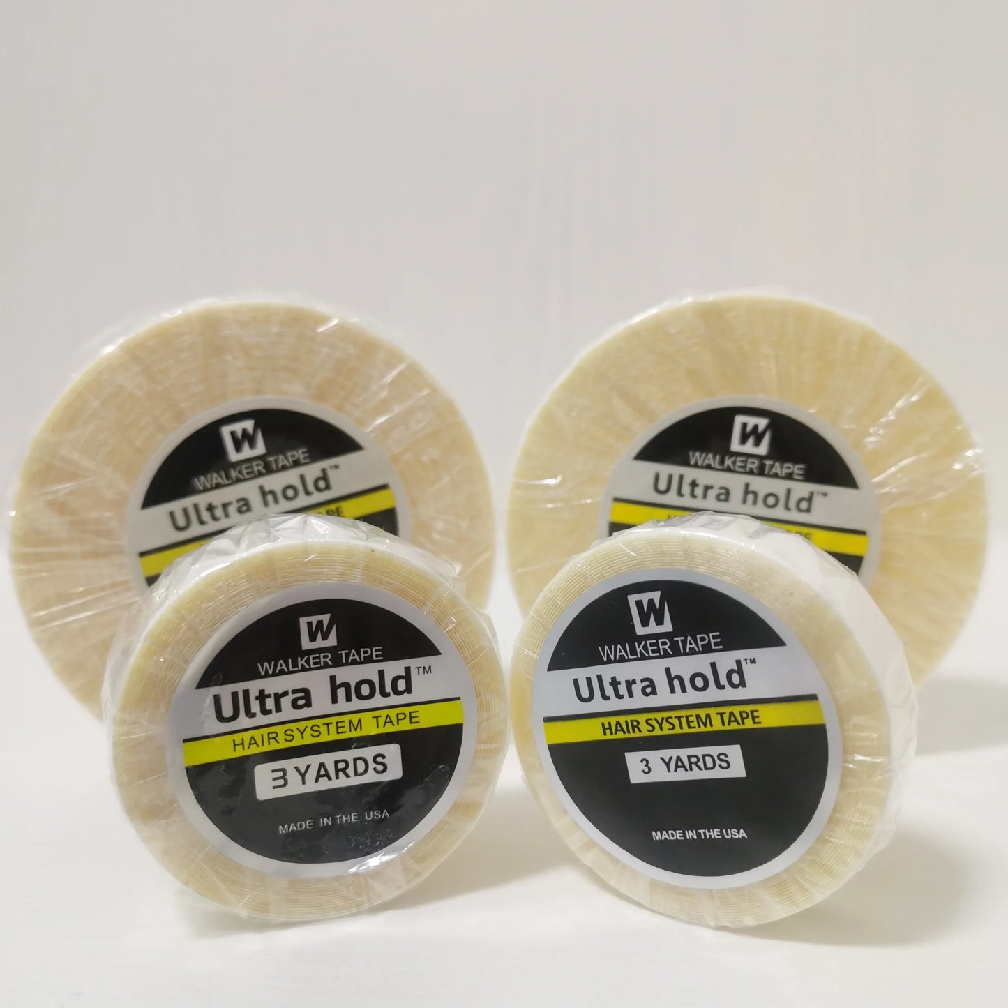 Lace Wig Tape Glue for Hair Extensions Ultra Hold Adhesive Tape Glue for Wig 3/12 Yard Lace Wig Glue Hair System Tape For Toupee