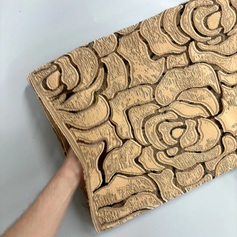 Latest French Brocade Jacquard Tulle Lace Fabric 2024High Quality African Gilding Satin Lace Fabric For Women Wedding Dress Sew