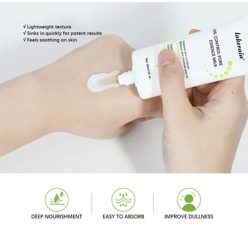 Salicylic Acid Pore Shrinking Cream Reduce Large Pore Tighten Refining Face Repair Rough Dull Pore Brighten Moisturize Skin Care