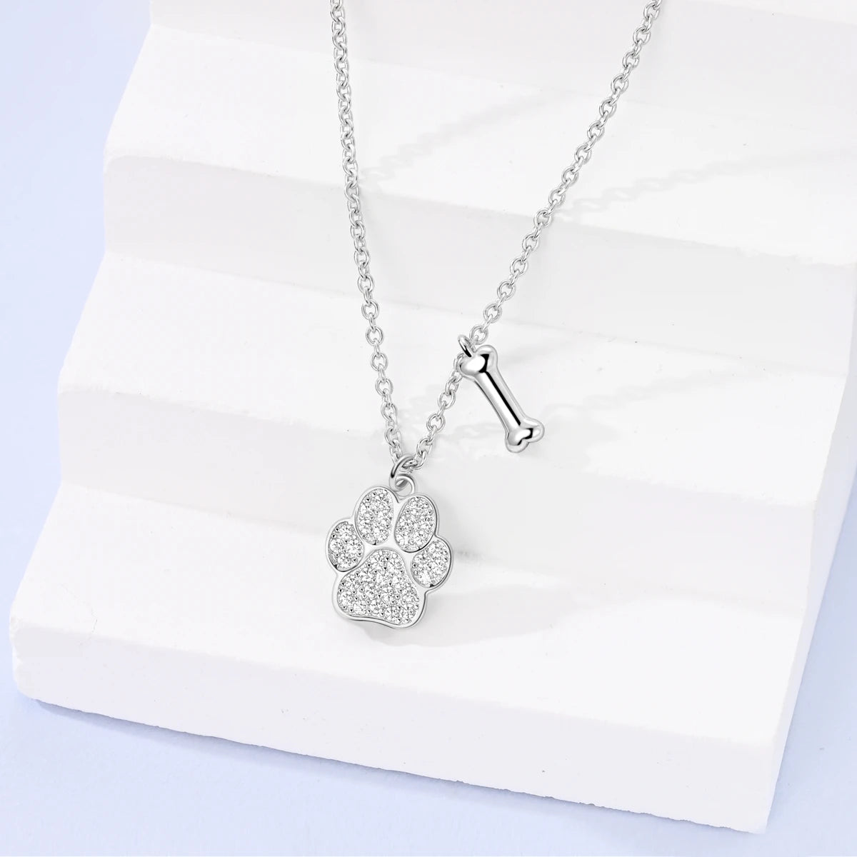 Original 925 Sterling Silver Necklace For Women Class Style Heart Shape Romantic Style High Quality Women Necklace Jewelry Gift