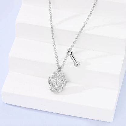 Original 925 Sterling Silver Necklace For Women Class Style Heart Shape Romantic Style High Quality Women Necklace Jewelry Gift