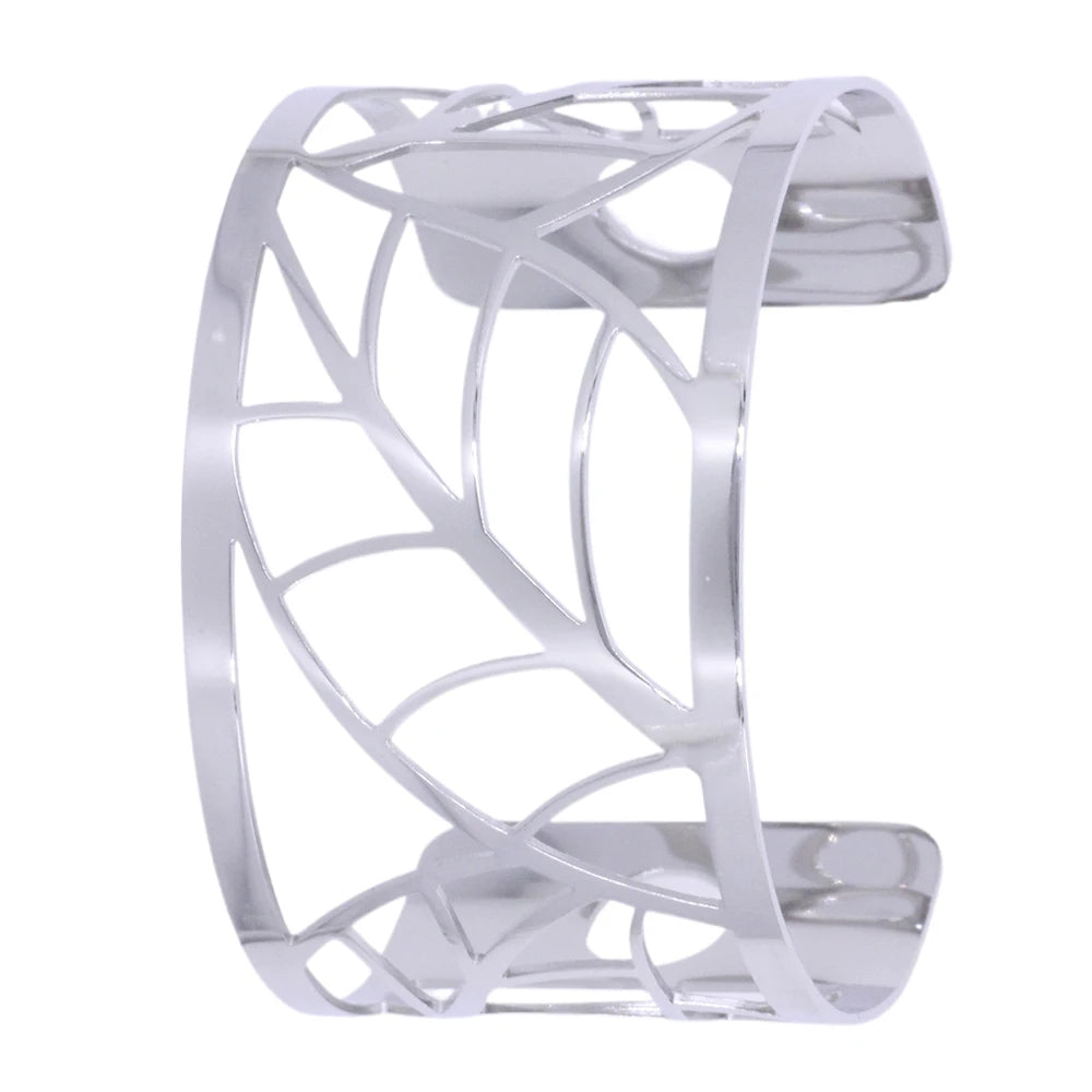 Cremo Love Cuff Bracelets Stainless Steel 25mm Bangles Manchette Femme Interchangeable Reversible Leather Band Pulseiras Badiee Stylez