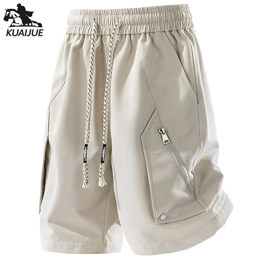 1501 Men's shorts in sizes 6XL, 7XL, 8XL, summer new men's shorts, sport solid color casual pants, five-point fitness sport pant Badiee Stylez