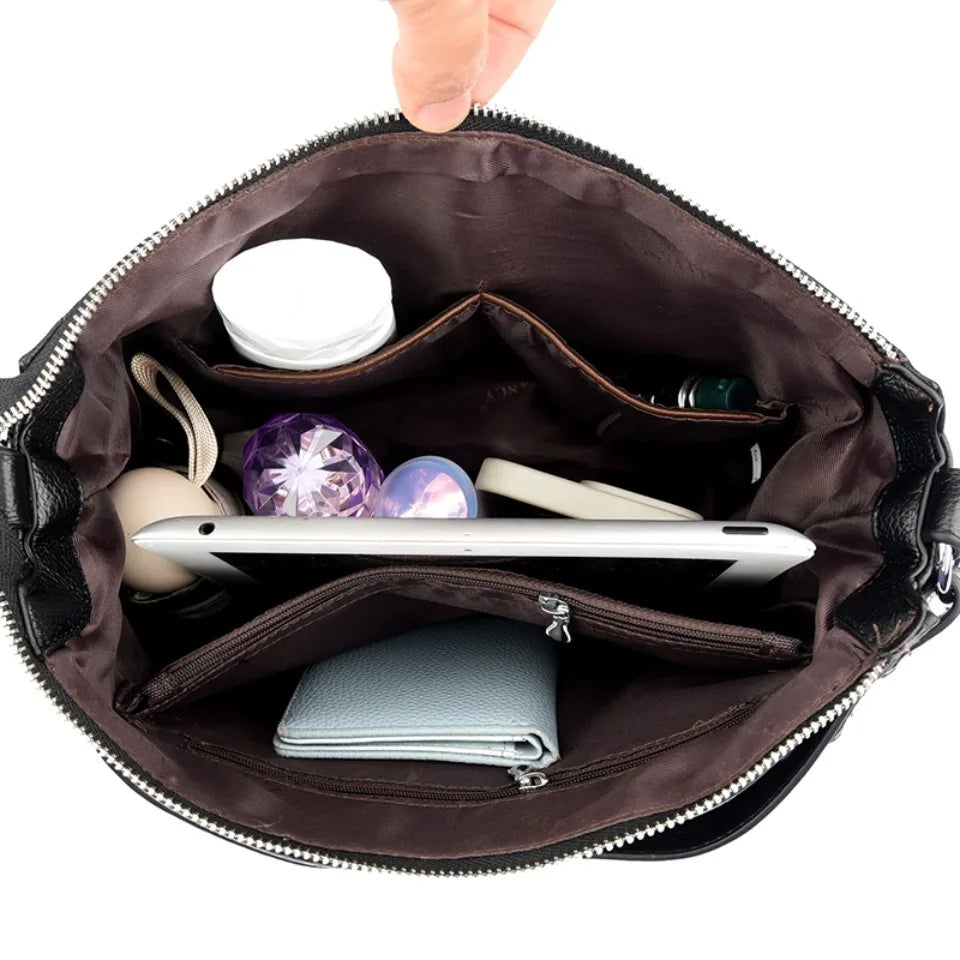 Genuine Brand High Quality Leather Casual Tote Luxury Handbags Women Bags Designer Shoulder Underarm Bags for Women Bucket Sac