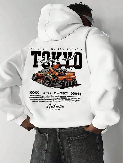 Vintage Mens Casual Car Print Hoodies Women Grunge Y2k Sweatshirt Oversized Hoodie Tops Streetwear Goth Casual Women Clothing high quality 4