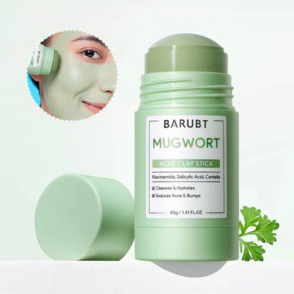 Alaska Volcano Mask Mugwort Cleansing Mask Stick Shrink Pores Acne Deep Blackhead Remover Facial Cleansing Moisturizing Mask 40g