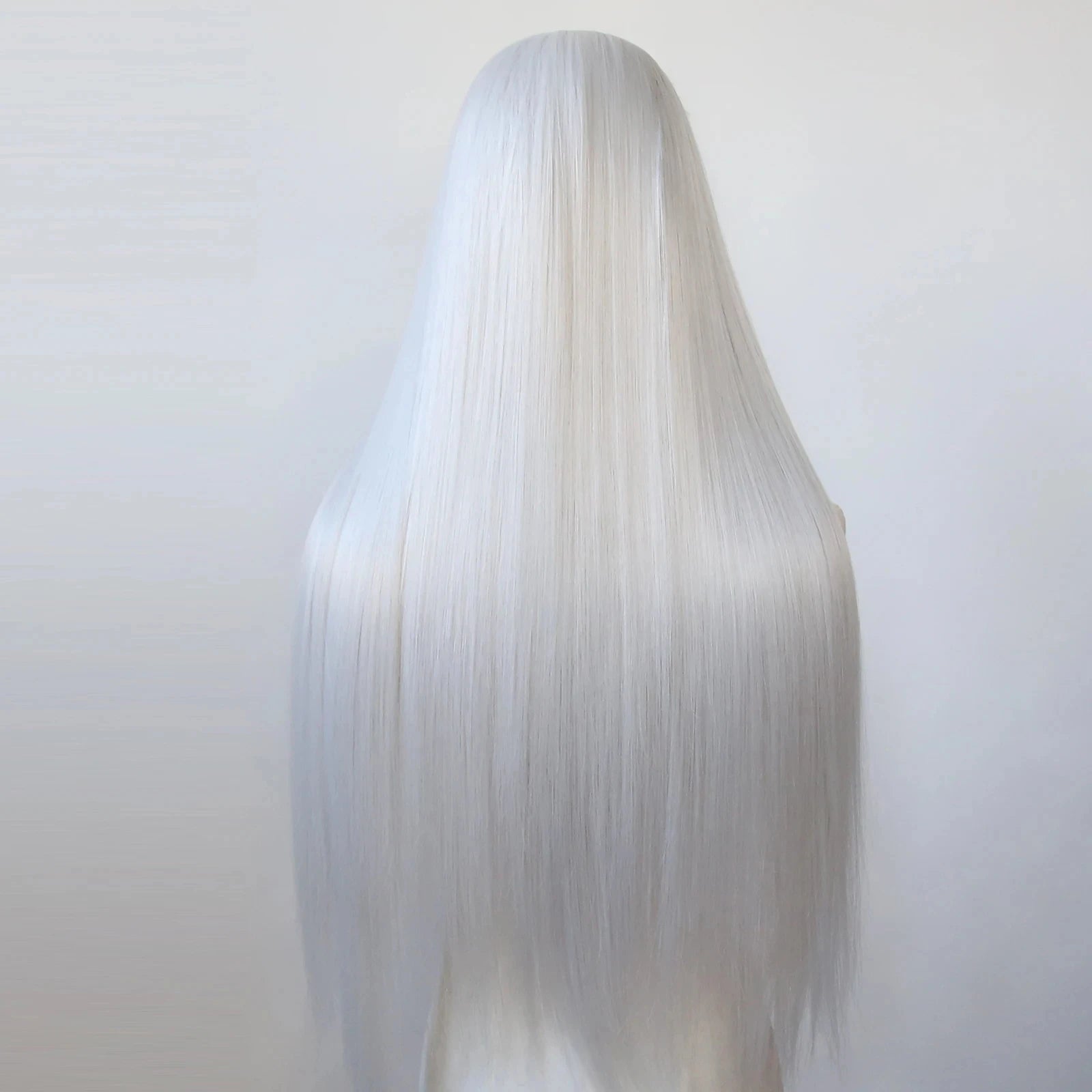 13*4 Dark Brown Synthetic Lace Front Wigs Chocolate Brown Long Straight Lace Front Wig for Women Pre Plucked Natural Hairline