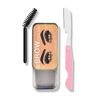 Transparent Pomade Eyebrow Styling Soap Brows Gel Wax Fixer With Brush For Women Eyebrow Cosmetics Make Up Eyebrow Gel B China