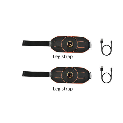 Abs Belt Abdominal Trainer EMS Muscle Stimulation Electric Exerciser Toning Belts For Leg Arm Workout Fitness Home Gym Equiment 2leg