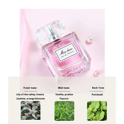 Sweetheart Ladies Perfume Long-lasting Light Fragrance Fresh Brand Romantic Date Charm Confident Rose Fragrance Body Spray 45ml - Badiee Stylez