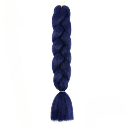 YUNLU 24Inch Synthetic Crochet Hair Extensions for White Women Box Twist 165g Jumbo Braiding Hair Pre Stretched Wholesale A28 24inches